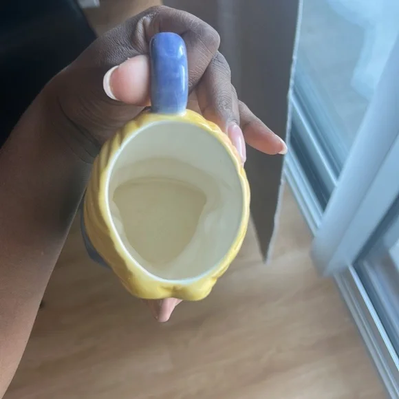 Vintage Pocahontas Captain John Smith Figural Ceramic Mug 3D Cup Applause - Picture 6 of 8